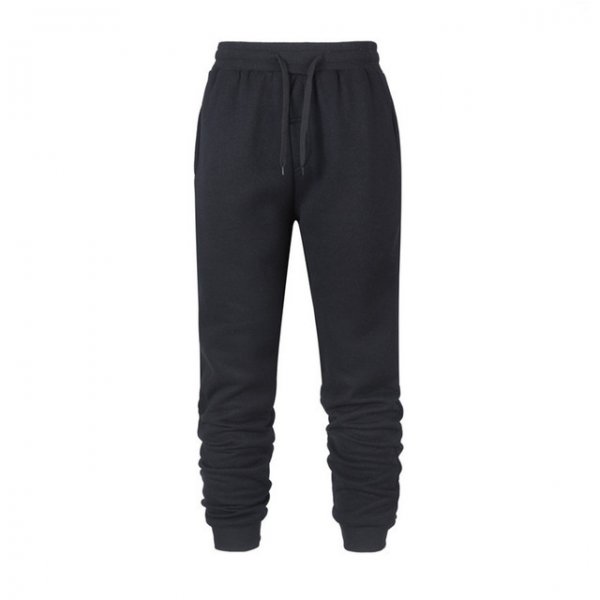 Running Fitness Sweatpants Casual Loose Warm Sweat-absorbent Feet Pants